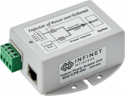 Indoor DC/DC injector for CPE units with integrated lightning protection IDU-CPE-DC 