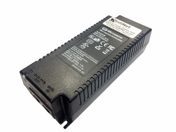 Indoor AC/DC injector with integrated lightning protection IDU-BS-G(60W)