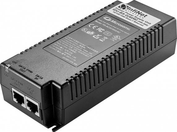Indoor AC/DC injector with integrated lightning protection IDU-BS-G(60W)