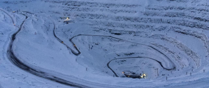 Infinet solutions supports mining beyond the Arctic Circle at the Nornickel quarry Infinet solutions supports mining beyond the Arctic Circle at the Nornickel quarry