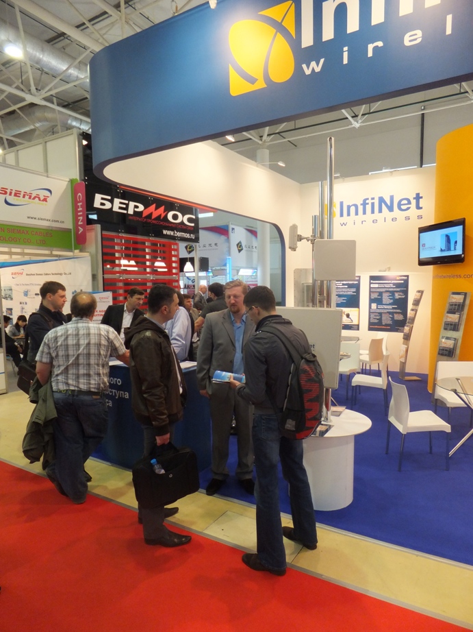  InfiNet connects with key partners and customers at Sviaz-Expocomm 2013